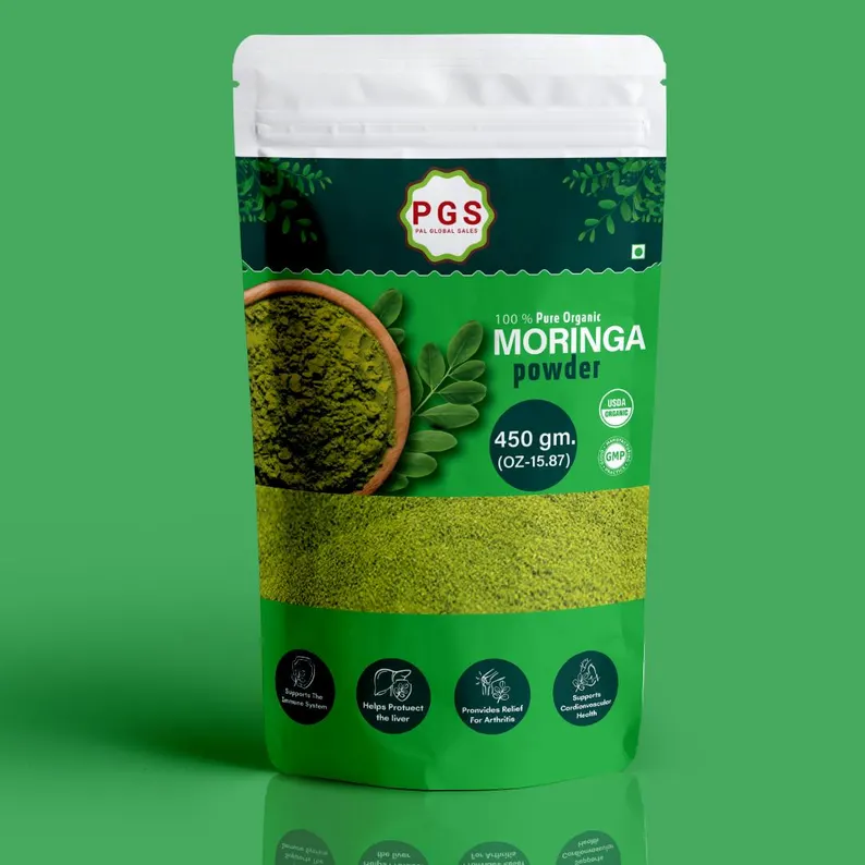 100% Pure Natural Moringa Leave (Leaf) Powder, Herbs Product,