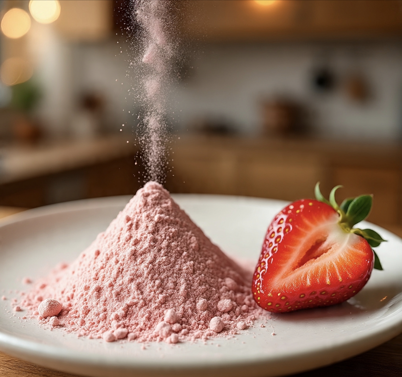 Organic Strawberry 🍓 Powder, Best Quality, 100% Pure Fruits Powder Herbs And Cooking Product,