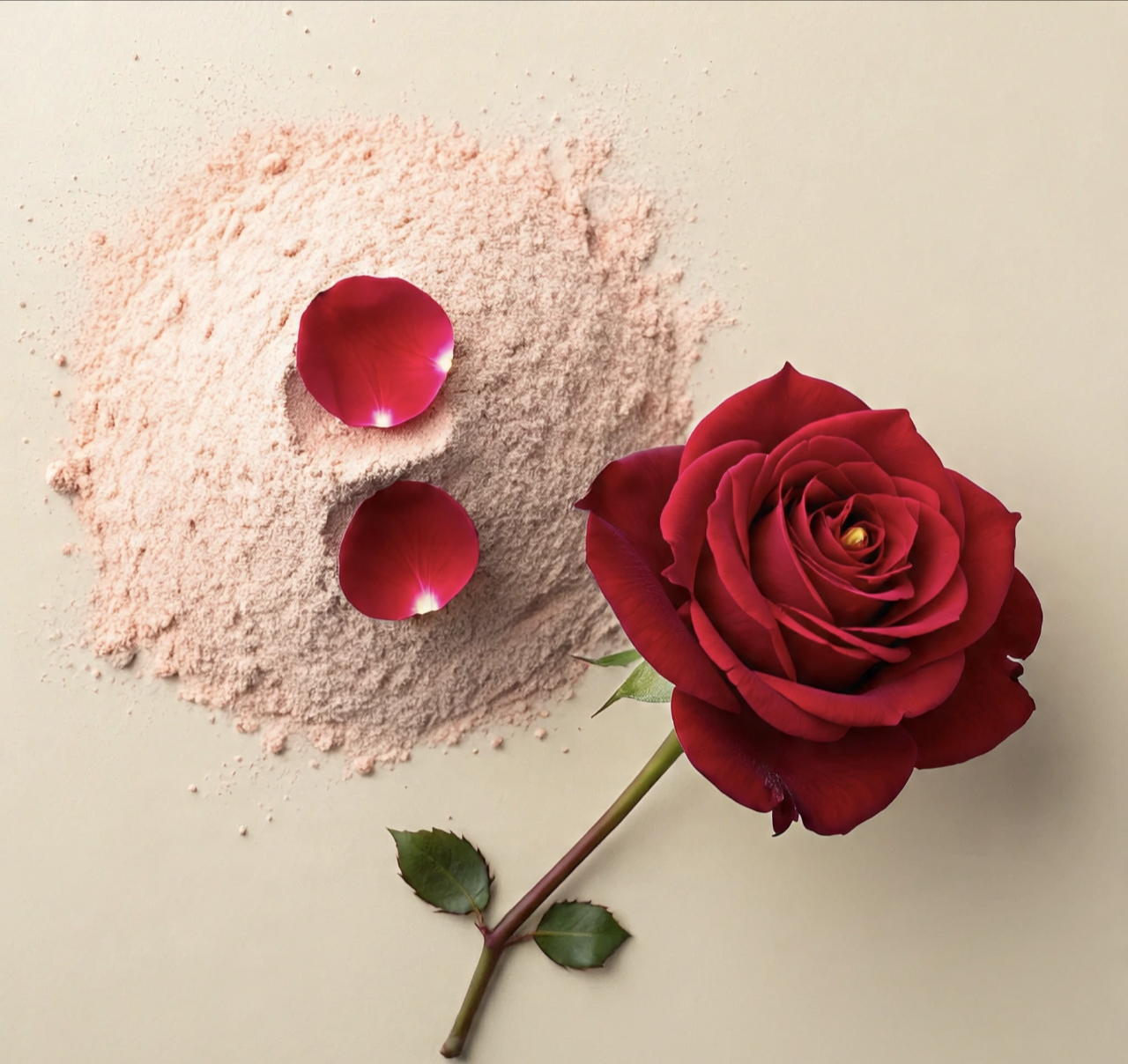 Rose Petals Powder, Natural Skincare & DIY Beauty, 100% Natural Rose Petal Powder, Skin Glow, Beauty Product, - Image 4