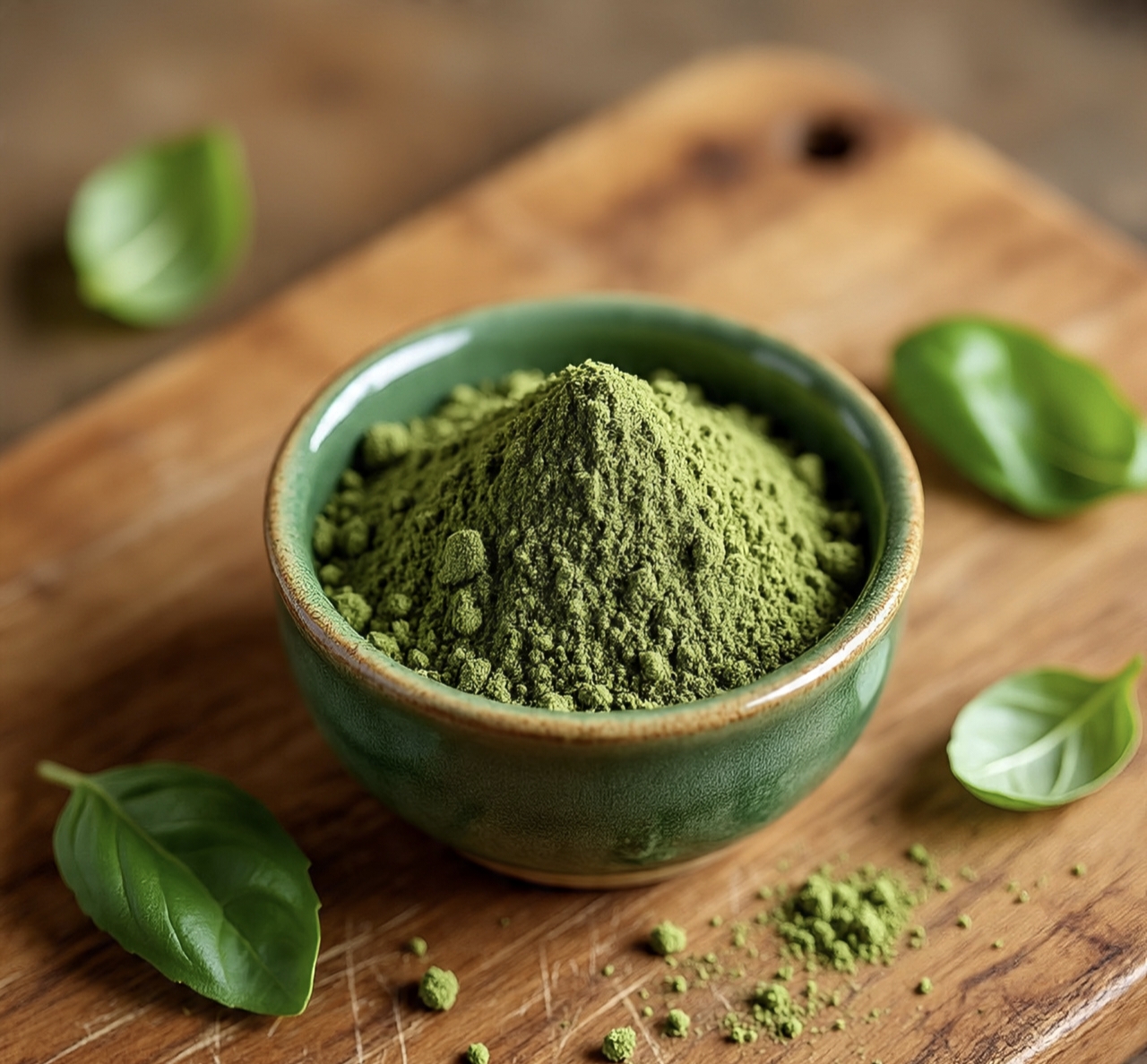 Basil Powder, Organic Basil Leaf (Leaves) Powder Best Indian Spice, Herbs Healthy Product. - Image 5