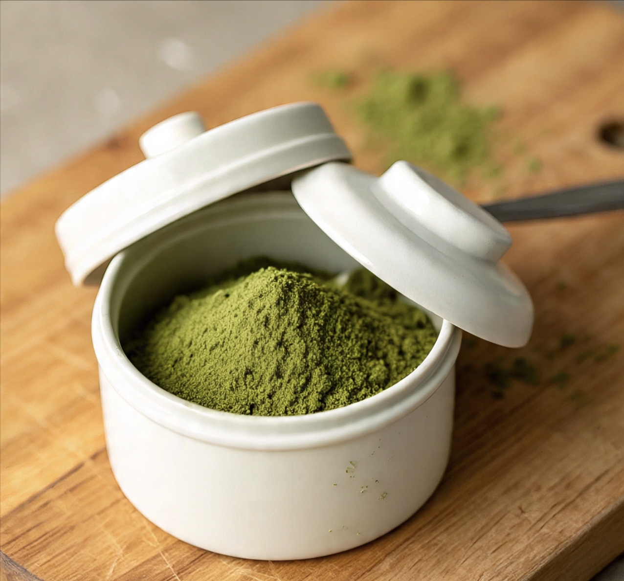 Basil Powder, Organic Basil Leaf (Leaves) Powder Best Indian Spice, Herbs Healthy Product. - Image 4