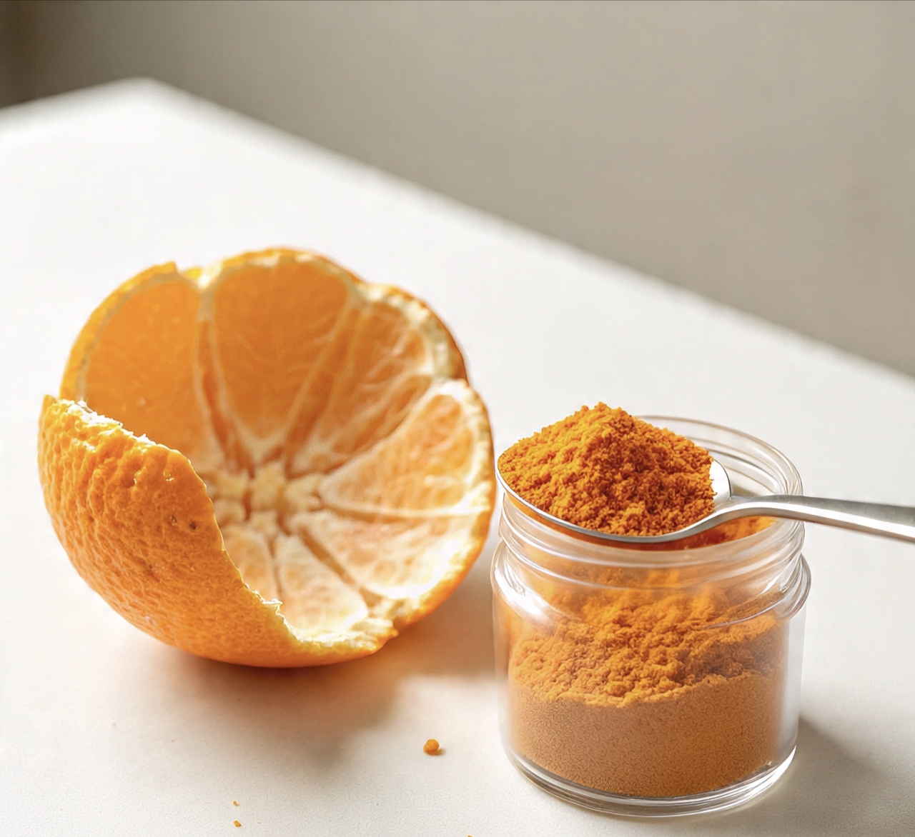 Orange Peel Powder – Natural Vitamin C Skin Care - 100% Pure Orange Peel Powder for Face Pack & Hair Care - Image 3