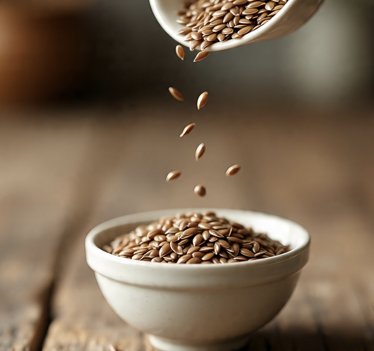 Buy Online Organic Flax Seeds — High Omega-3 Flaxseed | [PGS Brand] Perfect for smoothies, baking and heart health. - Image 2