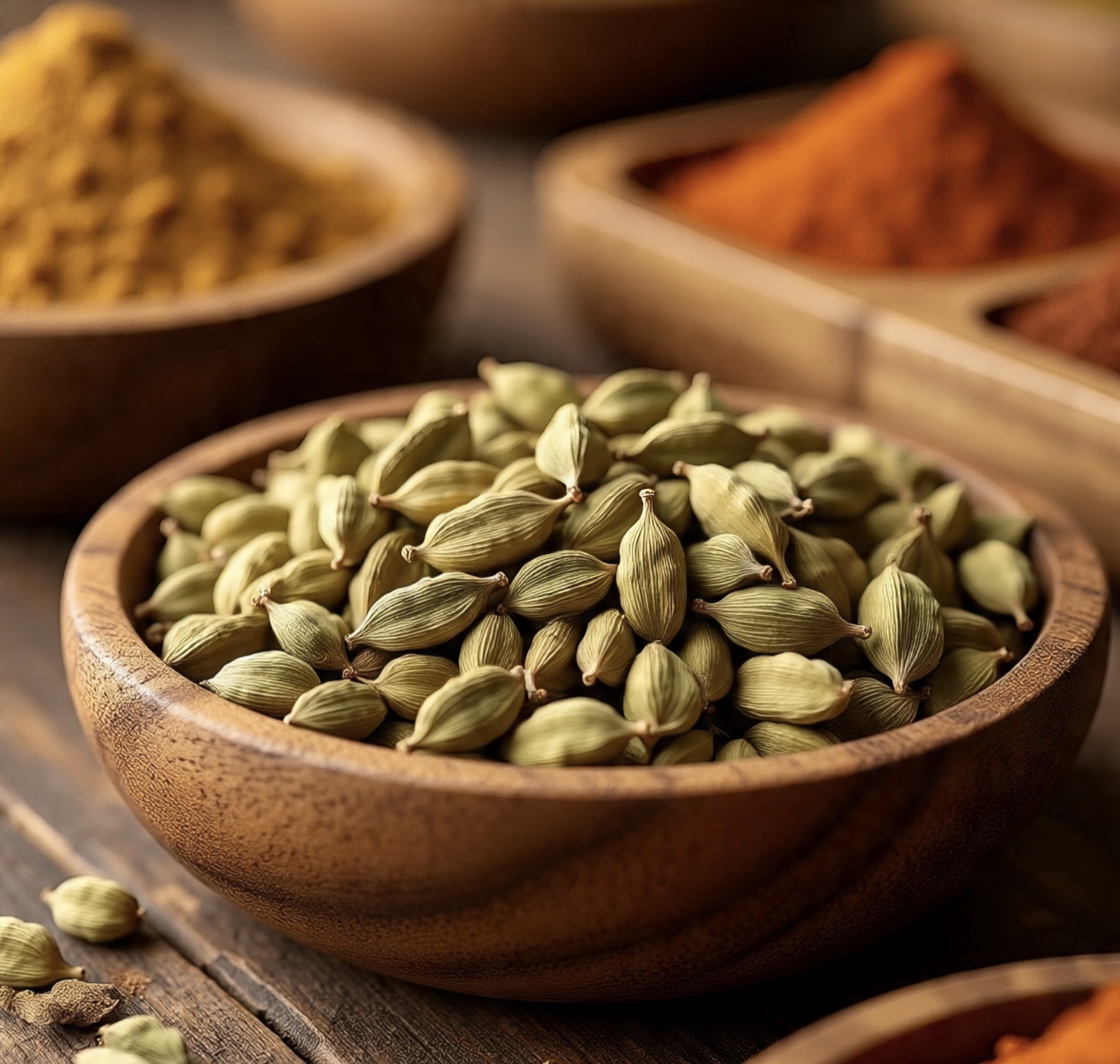 Buy Online Amazon, Etsy Organic Whole Cardamom Spice, Green Cardamom, Pods for Cooking & Wellbeing, Primium Quality - Image 2