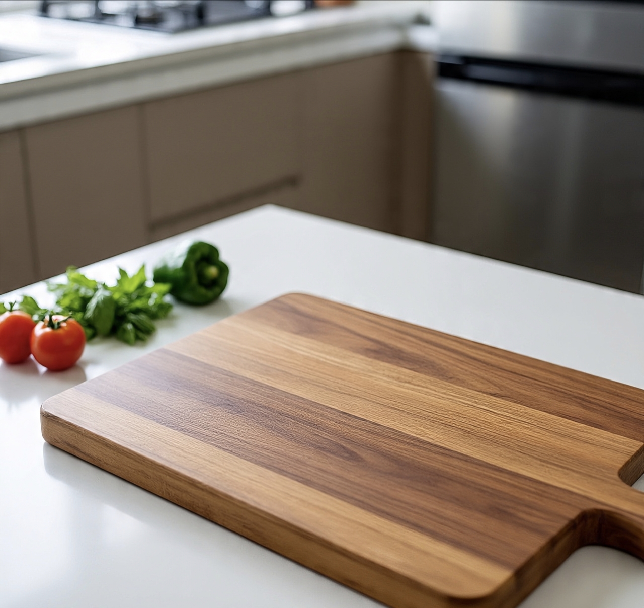 Wooden Chopping Board | Teak Wooden Premium wooden chopping board for everyday kitchen use - Image 5