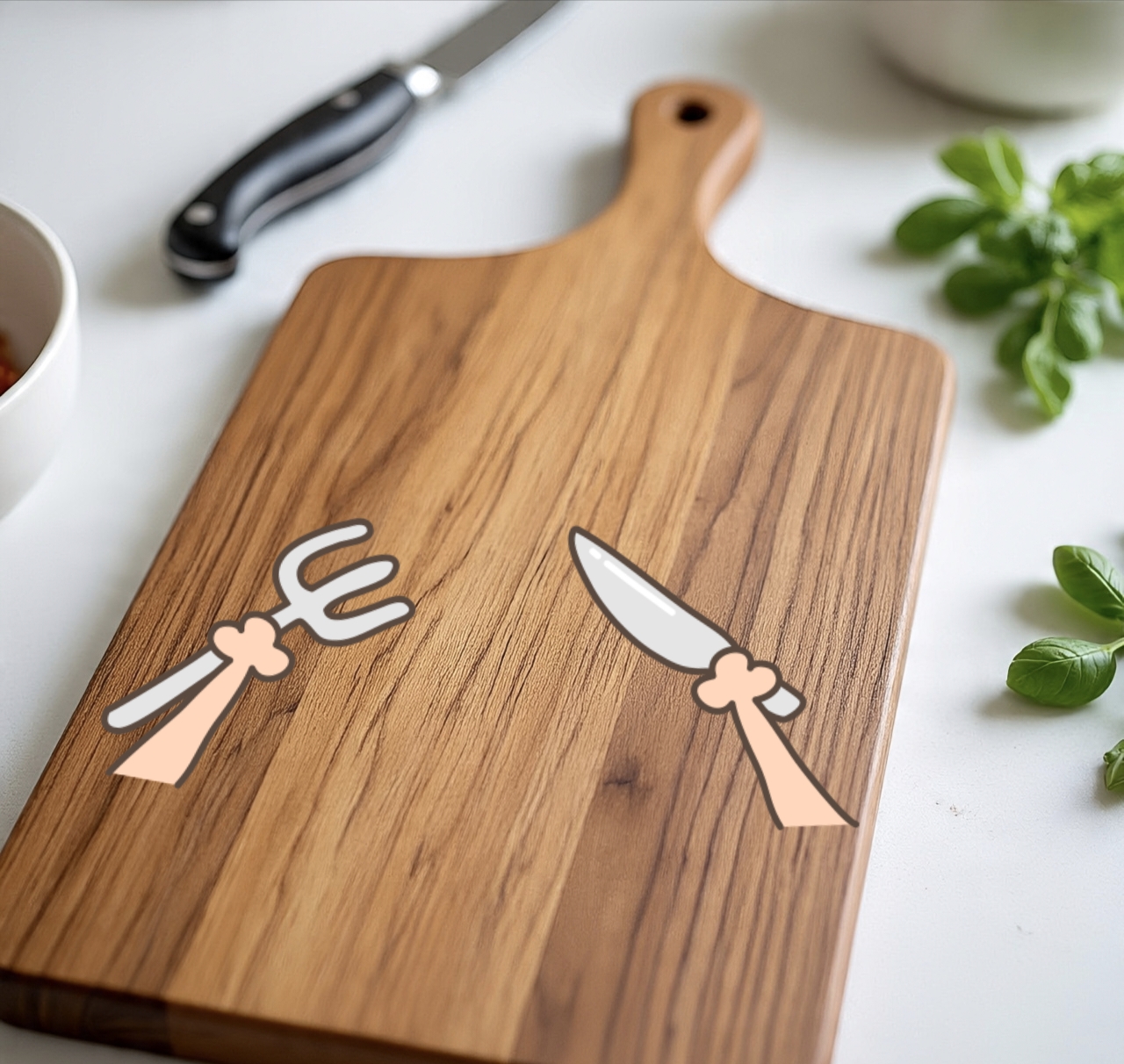 Wooden Chopping Board | Teak Wooden Premium wooden chopping board for everyday kitchen use - Image 2