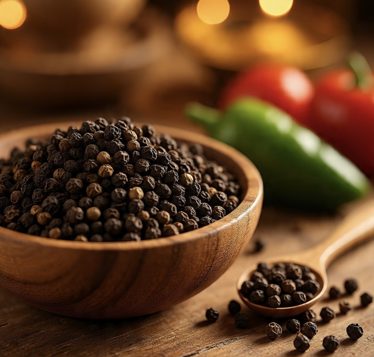 Buy Online Etsy Amazon,Organic Black Pepper | High Aroma Peppercorns, Black Pepper Spice | Whole, Bold & Fresh, In PGS Grocery Store, - Image 2