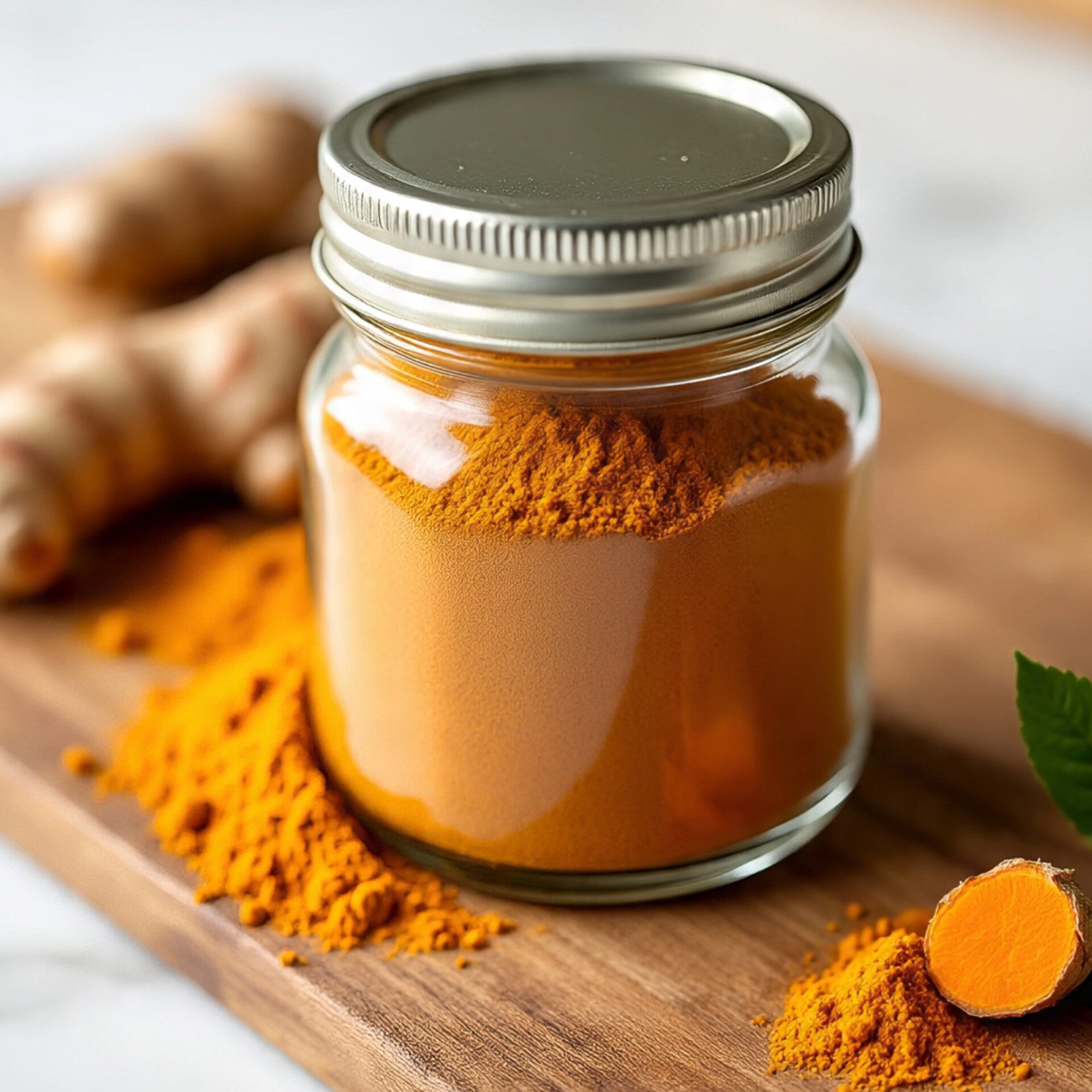 Organic Dry Turmeric Powder, Best Indian Spice, Cooking Recipe Use and Herbs Healthy Product. - Image 4