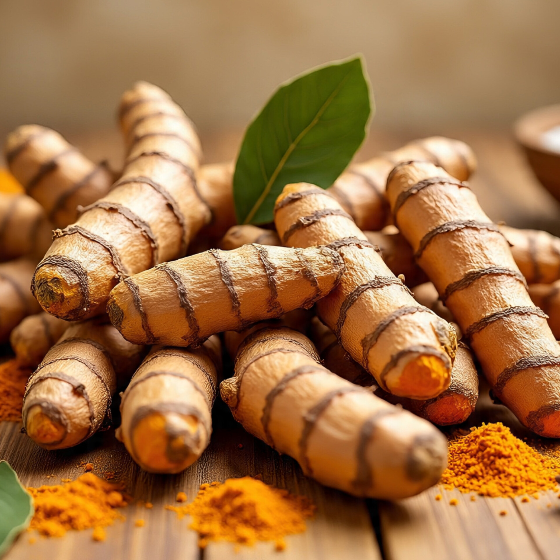 Organic Dry Turmeric Powder, Best Indian Spice, Cooking Recipe Use and Herbs Healthy Product. - Image 8