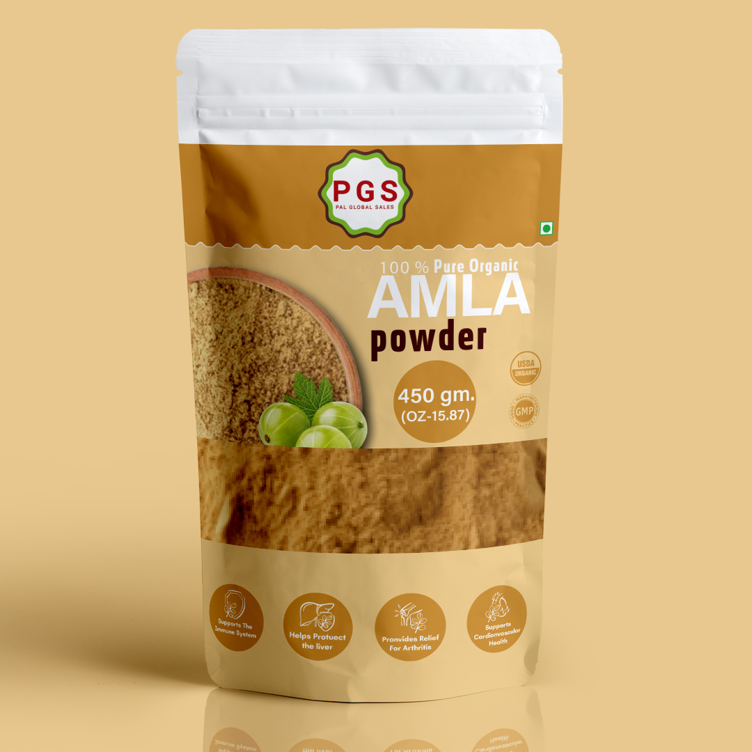 Organic Dry gooseberry (Amla) Powder, Best Indian Herbs, Healthy Product,