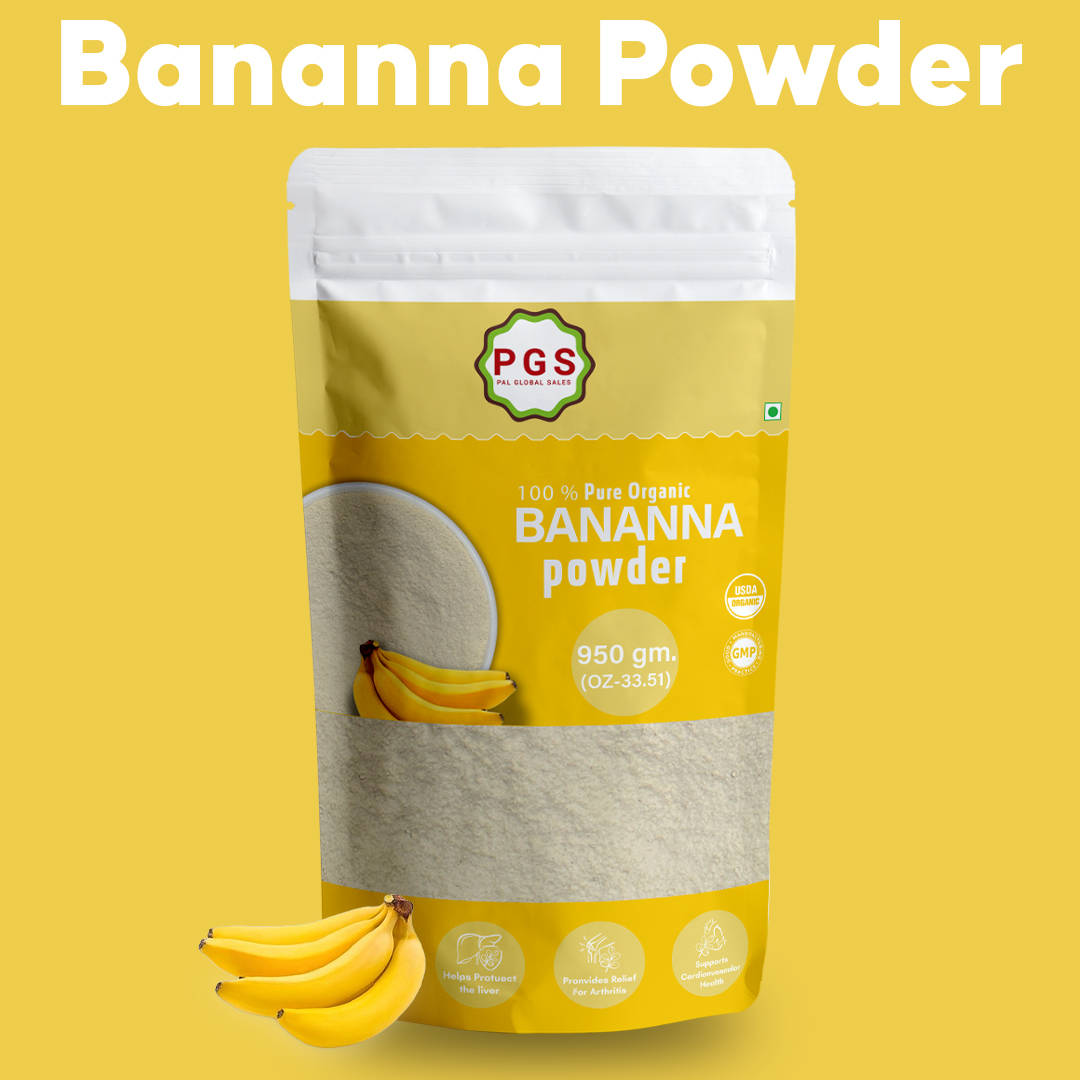 Organic Banana Powder, Best Quality, India Origin, healthy Fruits Powder Product,