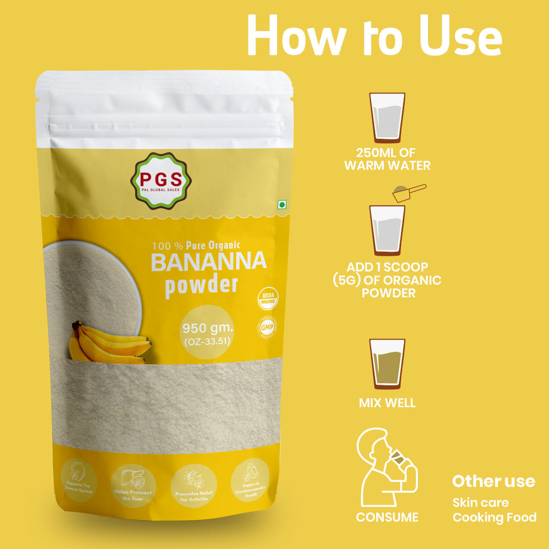 Organic Banana Powder, Best Quality, India Origin, healthy Fruits Powder Product, - Image 4