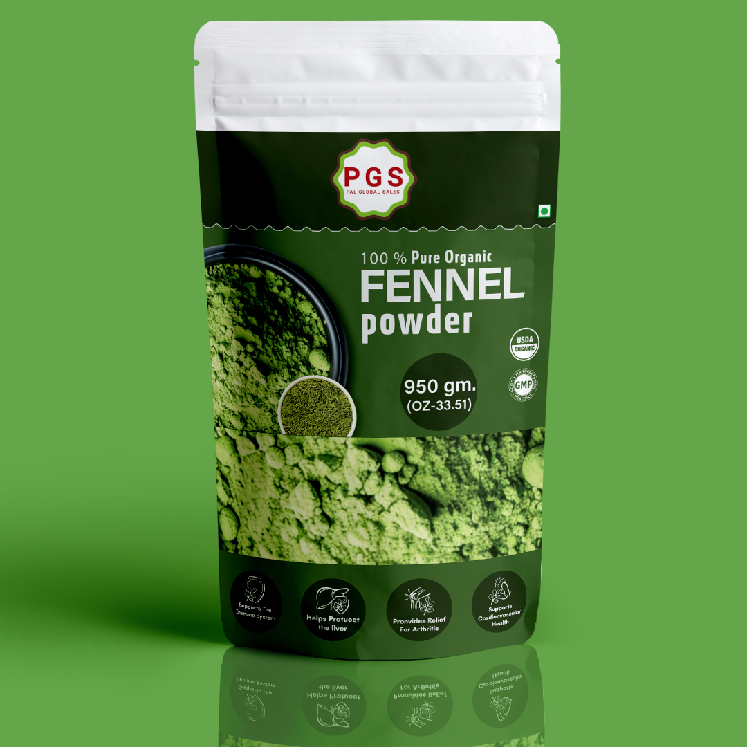 Organic Fennel Powder – Natural Spice - Saunf Powder – Premium Quality- Non-GMO  Culinary Fennel Powder – Fresh Aroma
