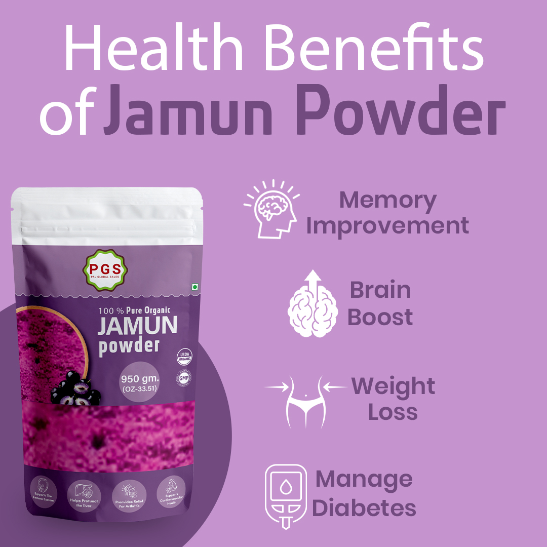 Organic Black plum Powder, Best Quality, 100% Pure Fruits Powder Product, - Image 2