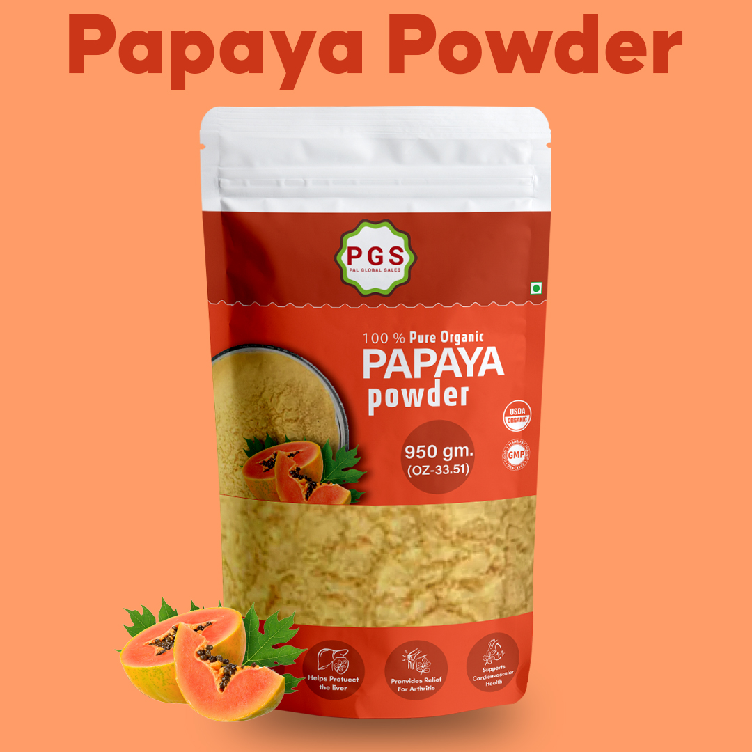 Organic Papaya Powder, Best Quality, India Origin, 100% Pure Fruits Powder Product,
