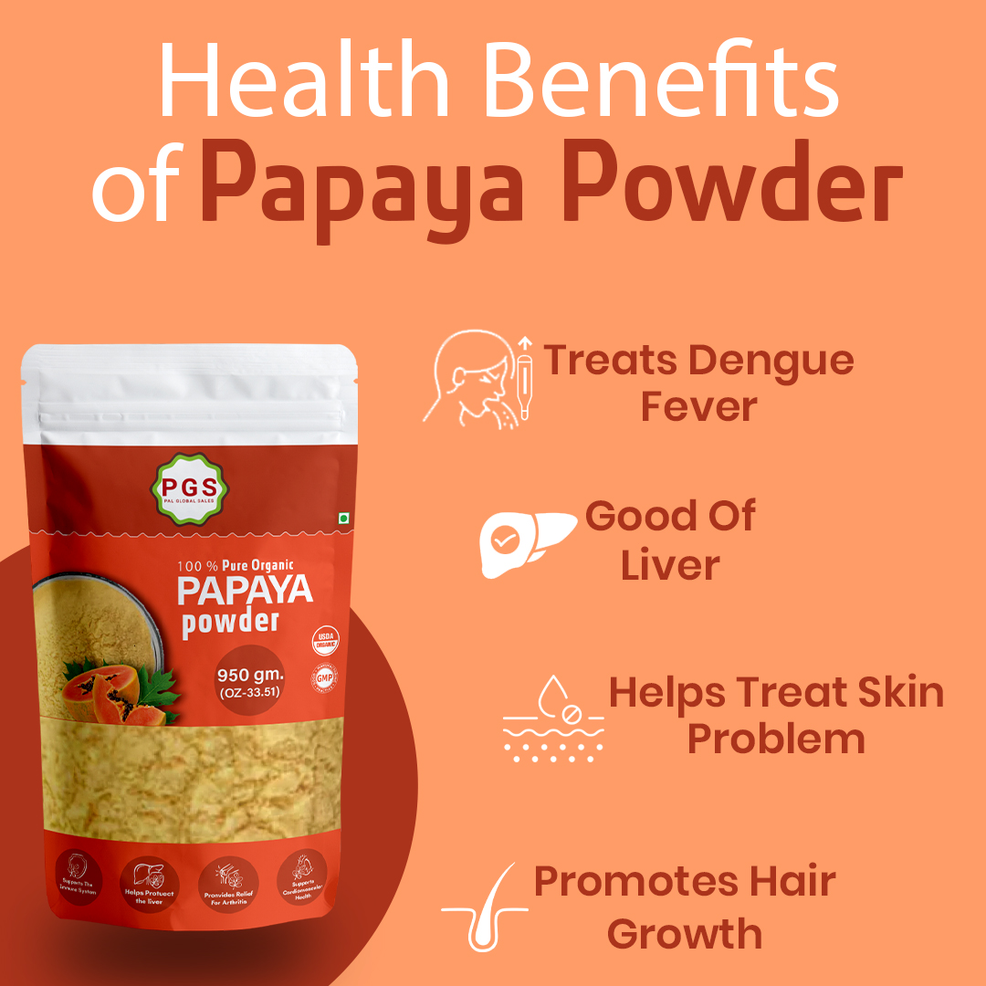 Organic Papaya Powder, Best Quality, India Origin, 100% Pure Fruits Powder Product, - Image 3