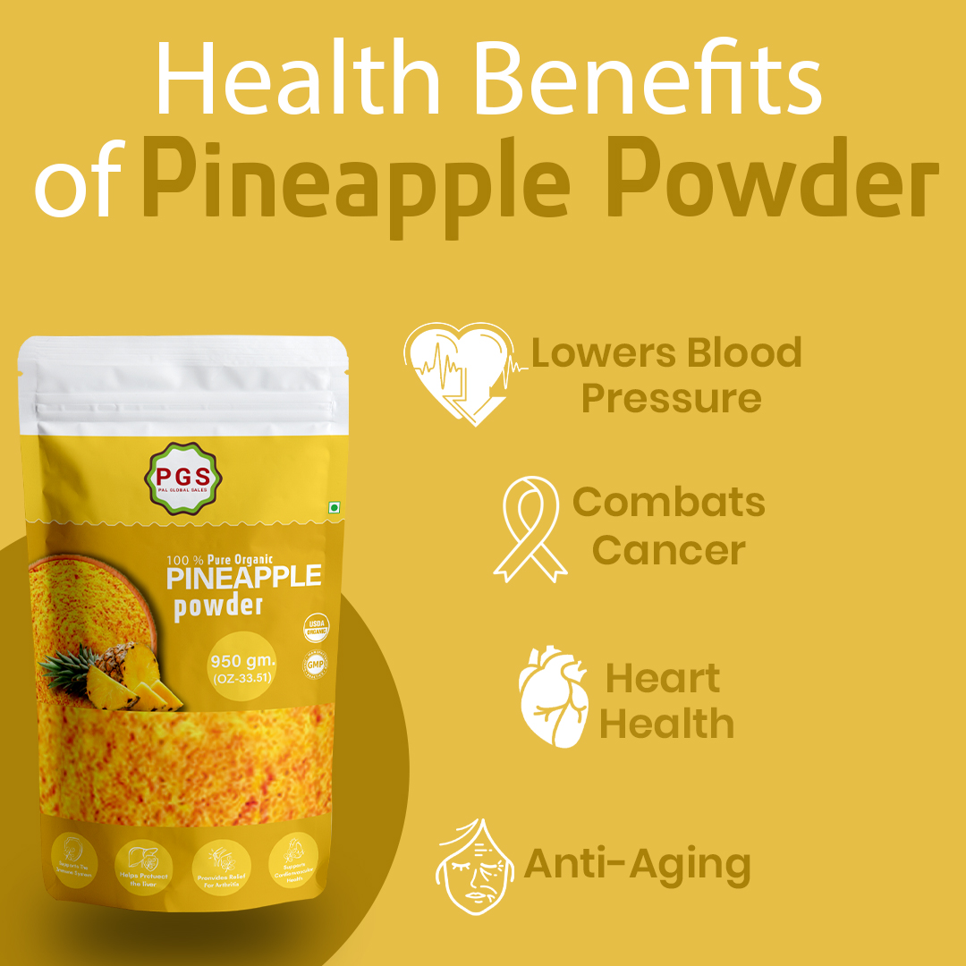 Organic Pineapple Powder, Best Quality, 100% Pure Fruits Powder Herbs And Cooking Product, - Image 3